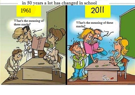 School then and now