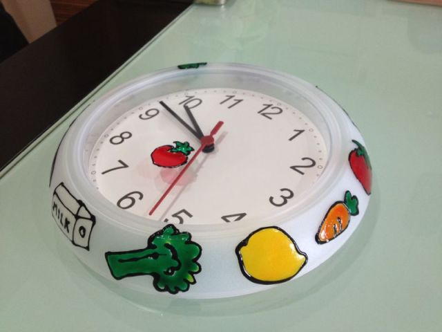 Fruity Clock Fruity Clock